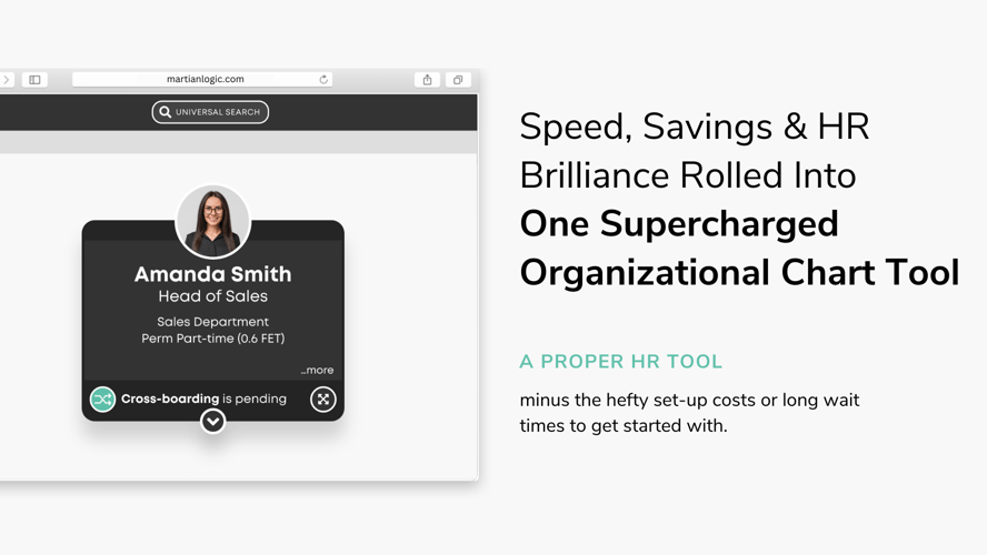 Speed, Savings and HR Brilliance Rolled Into One Supercharged Organizational Chart Tool