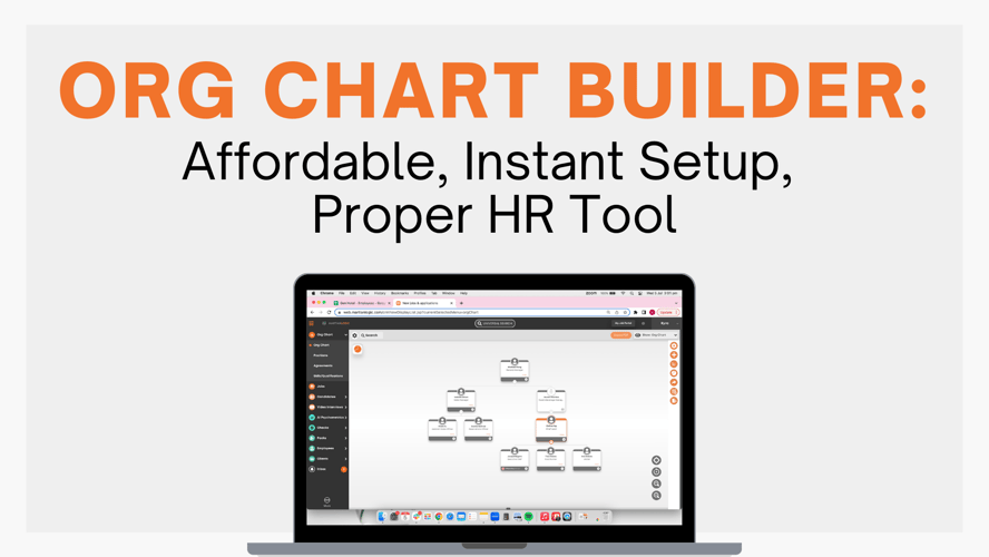 Org Chart Builder: Affordable, Instant Setup, Proper HR Tool