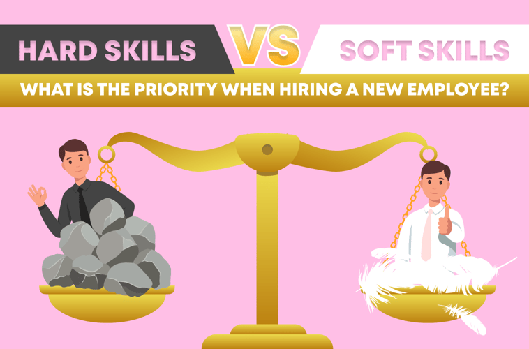 Hard skills vs soft skills: What is the priority when hiring a new employee?
